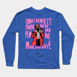 marvin gaye Long Sleeve T-Shirt